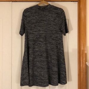 Dark grey t shirt shift dress
